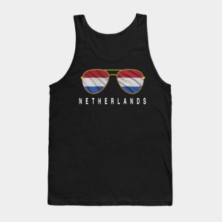 Netherlands Sunglasses, Netherlands Flag, Netherlands gift ,   Dutch , Tank Top